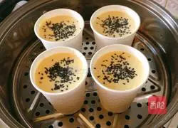 Illustration of how to make steamed cake 7