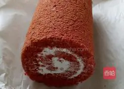 Red velvet cake roll recipe illustration 6