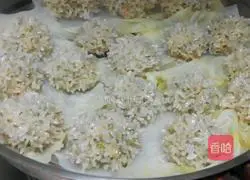 Shepherd's Purse Pearl Meatballs.Recipe 12