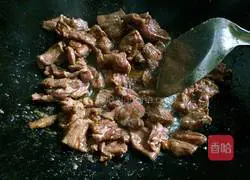 Stir-fried beef Illustration of how to make slices 6