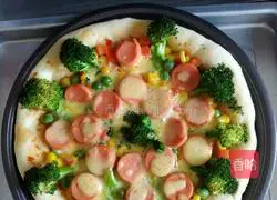 Assorted sausage pizza recipe 3