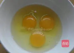 Illustration of how to make mango pancake 1