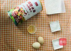 Illustration of how to make oat cake 1