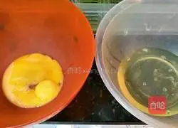 Illustration of how to make chiffon cake 2