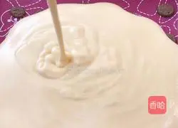 Illustration of how to make orange spotted cake roll 15