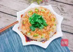 Illustration of how to make white minced meat with minced garlic 4