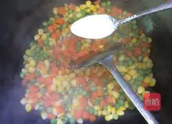 Illustration of how to make assorted diced vegetables 6