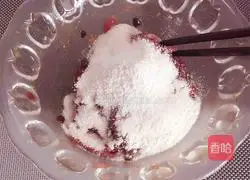 Illustration of steamed beef with flour 12