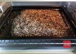 Illustration of making homemade sesame candy 1