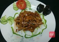 Secret Beijing Sauce Shredded Pork Recipe Illustration 12