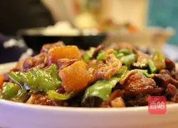 Illustration of how to make braised chicken and rice 15