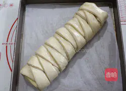 Illustration of how to make cake sandwich bread 14