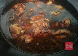 Illustration of how to make potato stewed chicken 6