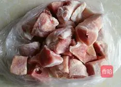 Illustration of braised chicken legs 1