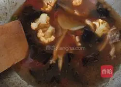 Illustration of how to make chicken rice noodles 8