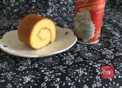 Illustration of how to make original cake rolls 9