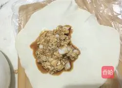 Illustration of how to make cabbage and tofu buns 10