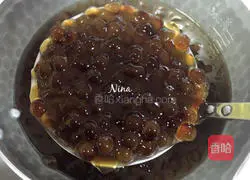 Illustration of how to make pearls in pearl milk tea 6