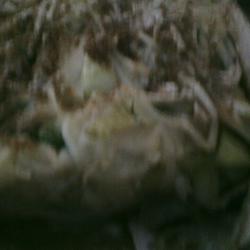 Instant noodles seasoned double package flour pizza