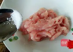 Kimchi Illustration of how to make shredded pork with sweet potato flour (sour and spicy version) 3