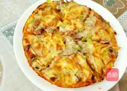 Black Pepper Beef Pizza Recipe Illustration 9