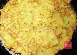 Illustration of how to make vegetable pancakes 7