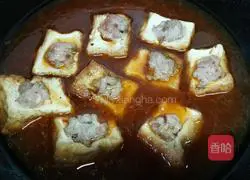 Wuxi mirror box tofu Illustration of how to do it 9