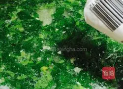 Illustration of how to make green vegetable and tofu soup 6