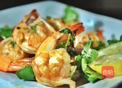 Thai Lemon Garlic Pepper Shrimp Recipe Illustration 8