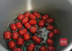 Brown sugar Illustration of how to make jujube cake 4