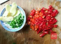 Illustration of home-style pickled fish 1