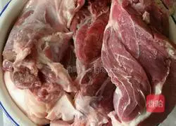 Soy beef, soy beef tendon.Recipe 3