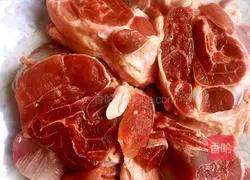 Illustration of how to make soy beef 2