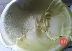 Matcha Mango Thousand Crepe Cake Recipe Illustration 6