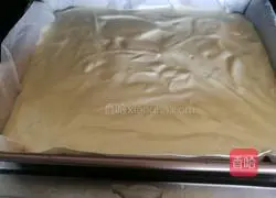 Illustration of how to make ancient yogurt cake (water bath method) 7