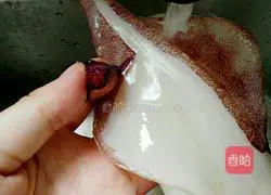 Illustration of how to make satay fresh squid 2