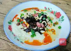 Illustration of how to make tofu brain 12