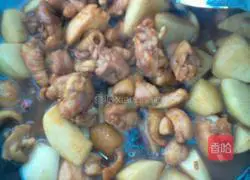 Illustration of how to make chicken stewed with potatoes 7