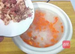 Illustration of how to make beef porridge 9