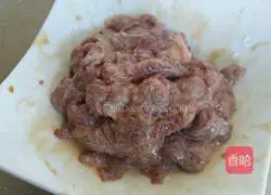 Tomato Beef Illustration of how to make vermicelli soup 3