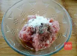 Illustration of how to make minced meat, kimchi and tofu 2