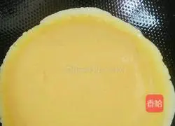 Illustration of how to make egg pizza 5