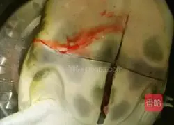 Illustration of how to make steamed turtle 3