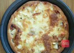 Illustration of how to make fruit sausage pizza 8