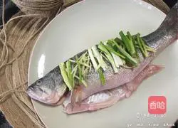 [Steamed Bass] Recipe 3