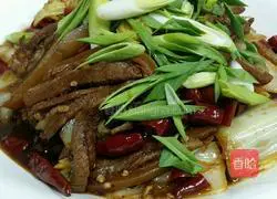 Illustration of how to cook mutton with yellow cabbage and vinegar 13