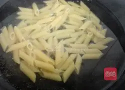 Illustration of how to make fried Italian macaroni 2