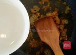 Crabmeal and tofu soup Illustration of practice 10