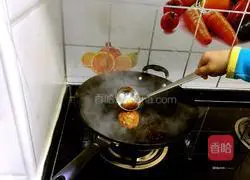 Illustration of braised lion head 9