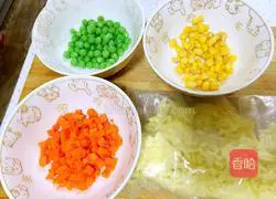 Illustration of how to make ham bread 8